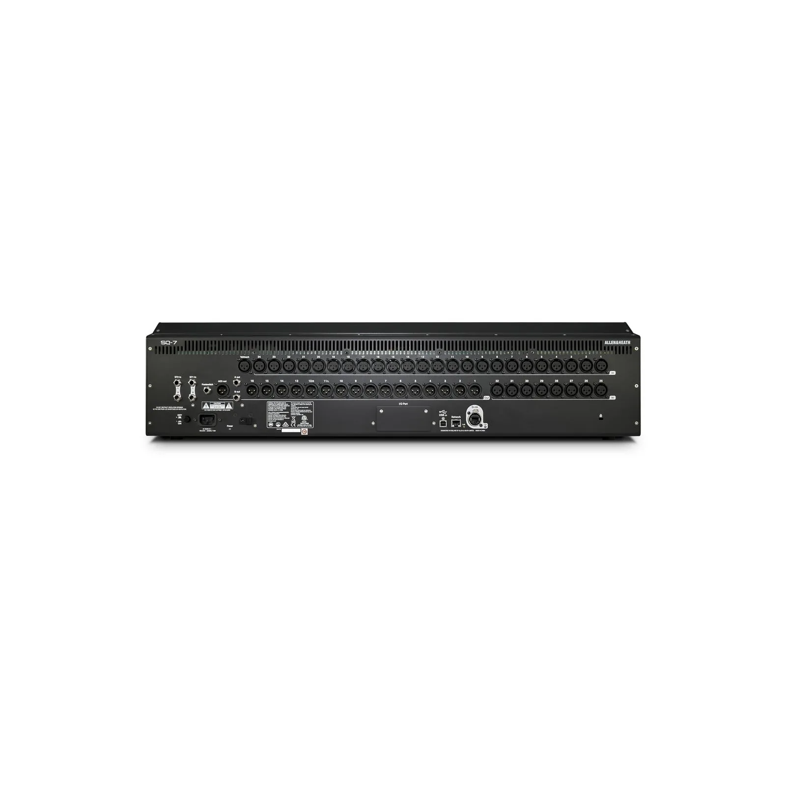 Allen & Heath SQ-7 — rear panel